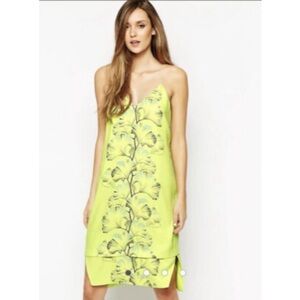 Whistles Dress Tillie Green Palm Print Size 0